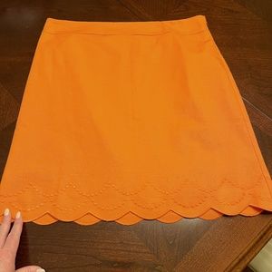 Talbots A-Line Skirt - Scalloped Hem